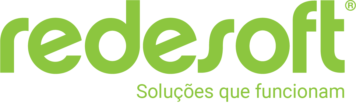 Logo Marca Redesoft com slogan